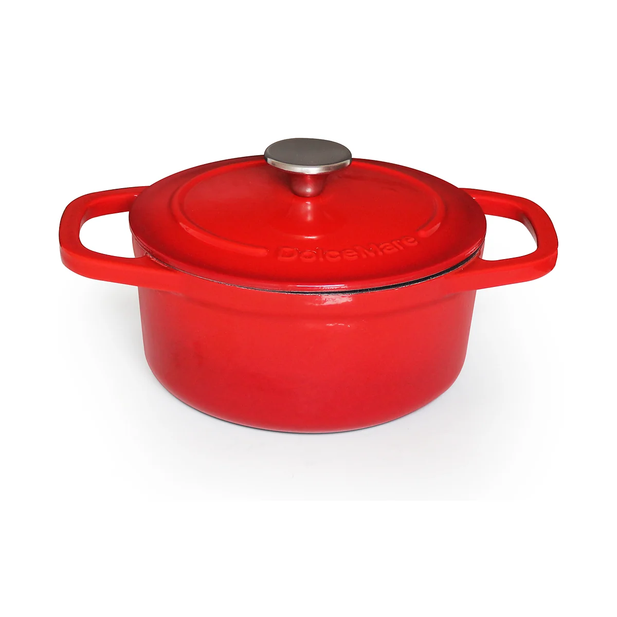 Red enamel Dutch oven color option
